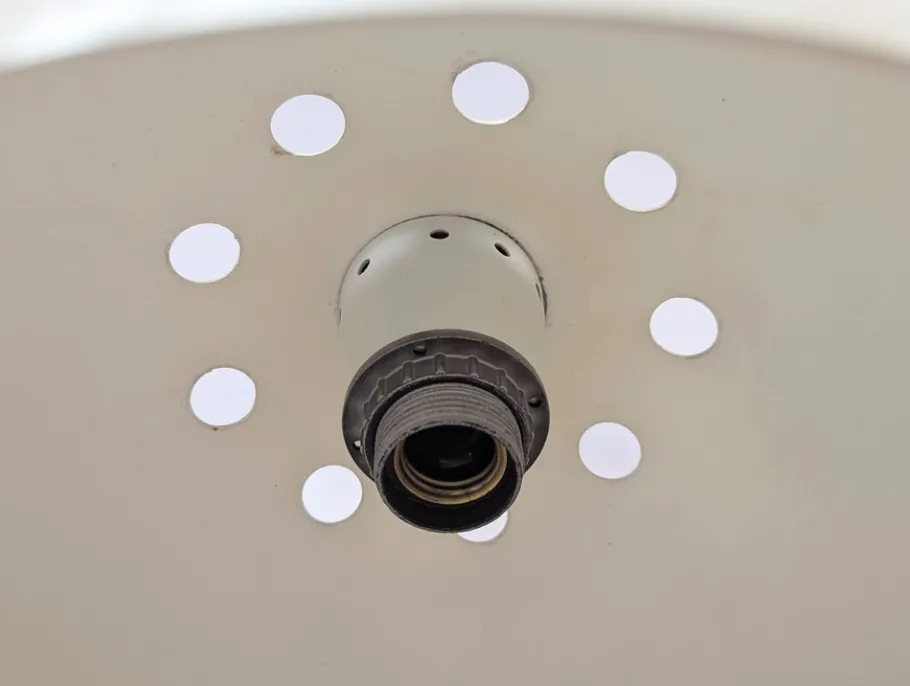 Best Pamono Italian White Painted & Chrome Plated Metal Extendable Arm Wall Lamp, 1970s