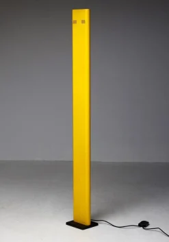 Best Pamono Italian Yellow Floor Lamp by Gianfranco Frattini, 1970s