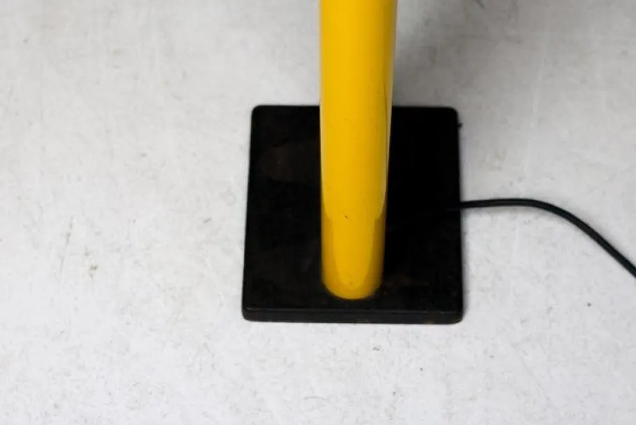 Best Pamono Italian Yellow Floor Lamp by Gianfranco Frattini, 1970s