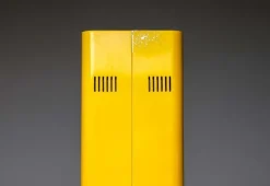 Best Pamono Italian Yellow Floor Lamp by Gianfranco Frattini, 1970s