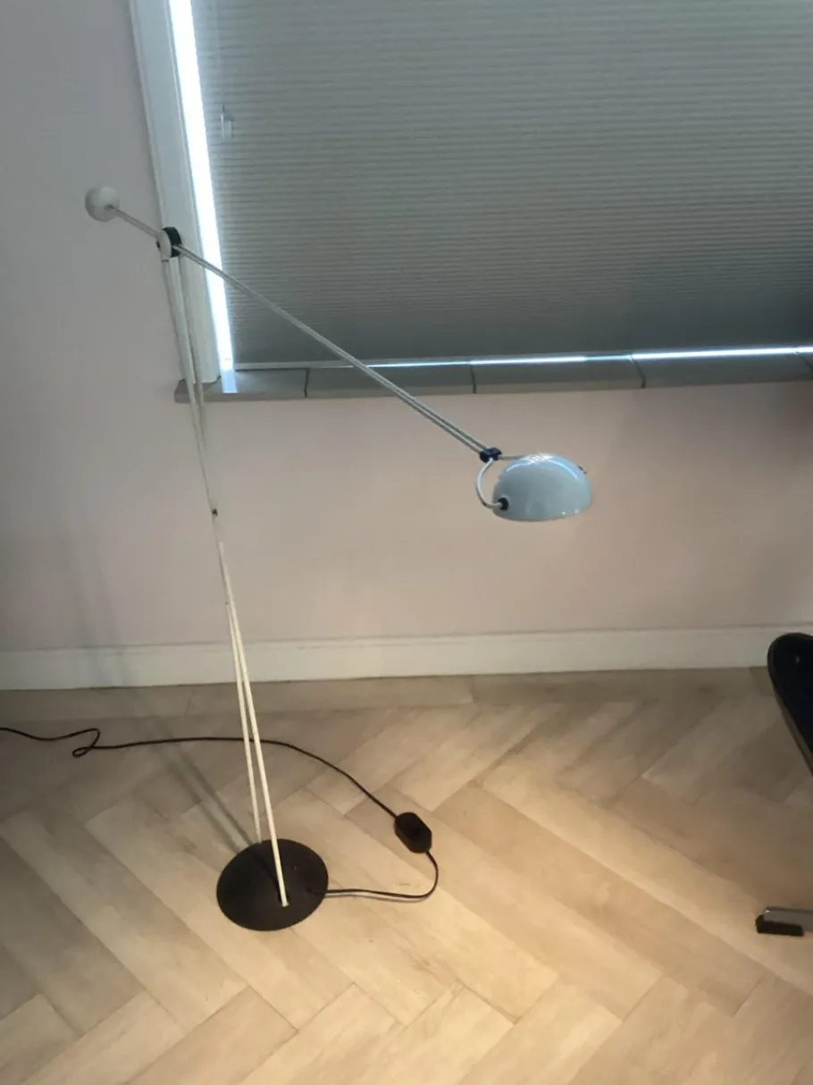 Best Pamono Italian Yuki Floor Lamp by Stefano Cevoli, 1980