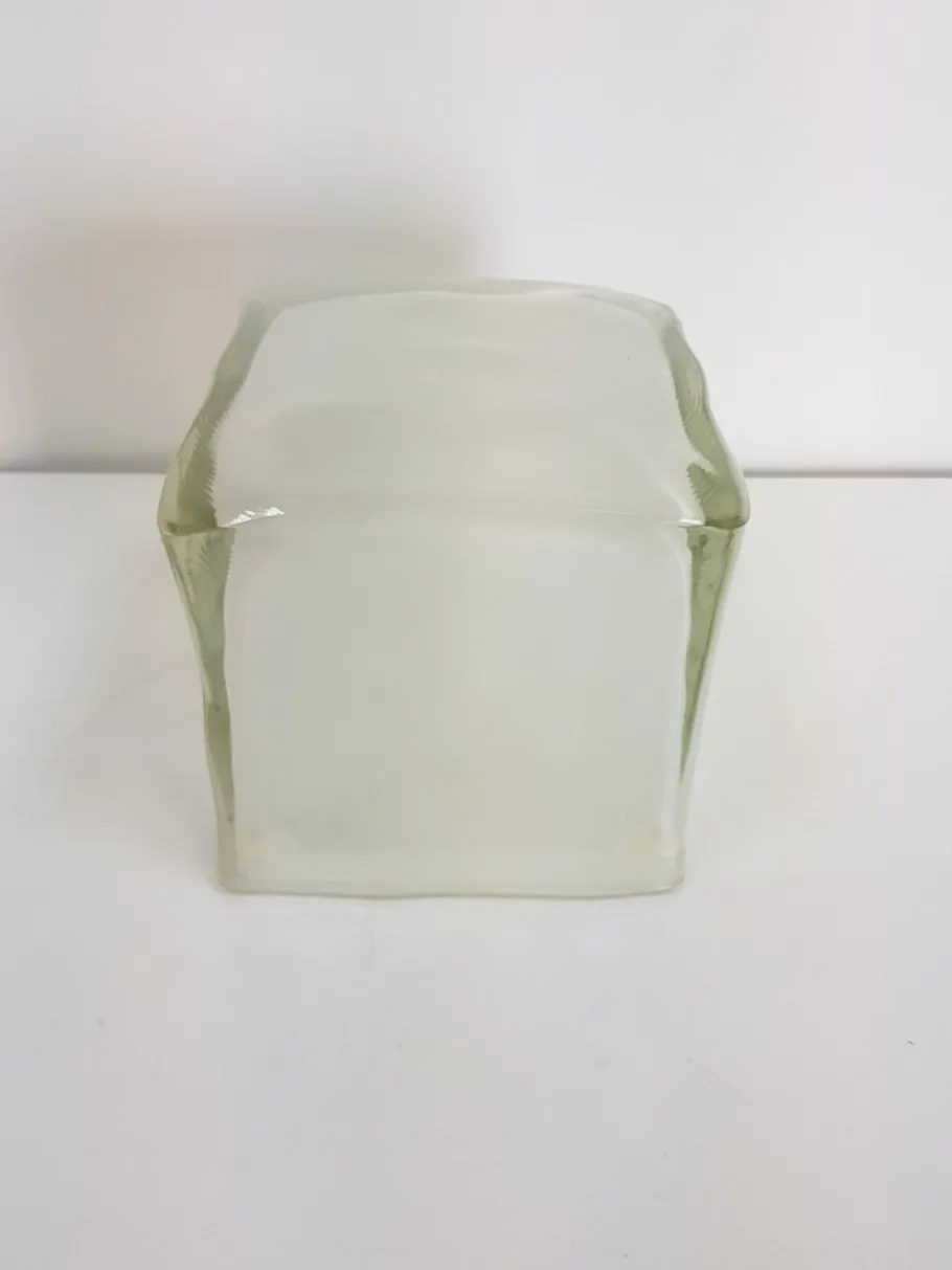 Hot Pamono Iviken Ice Cube Table Lamp in Glass from Ikea, 1990s