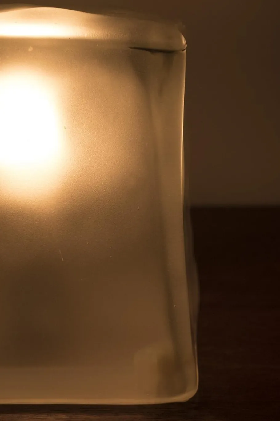 Pamono Iviken Ice Cube Table Lamp from Ikea