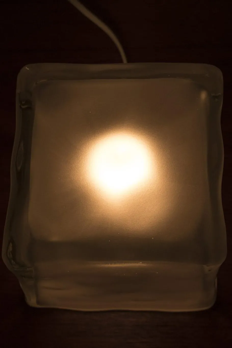 Pamono Iviken Ice Cube Table Lamp from Ikea
