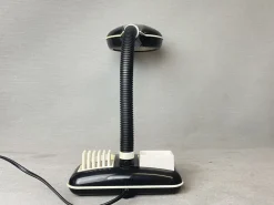 Discount Pamono Japanese Black Plastic Organizer Desk Lamp by Kyoji Tanaka for Rabbit Tanaka, 1980s