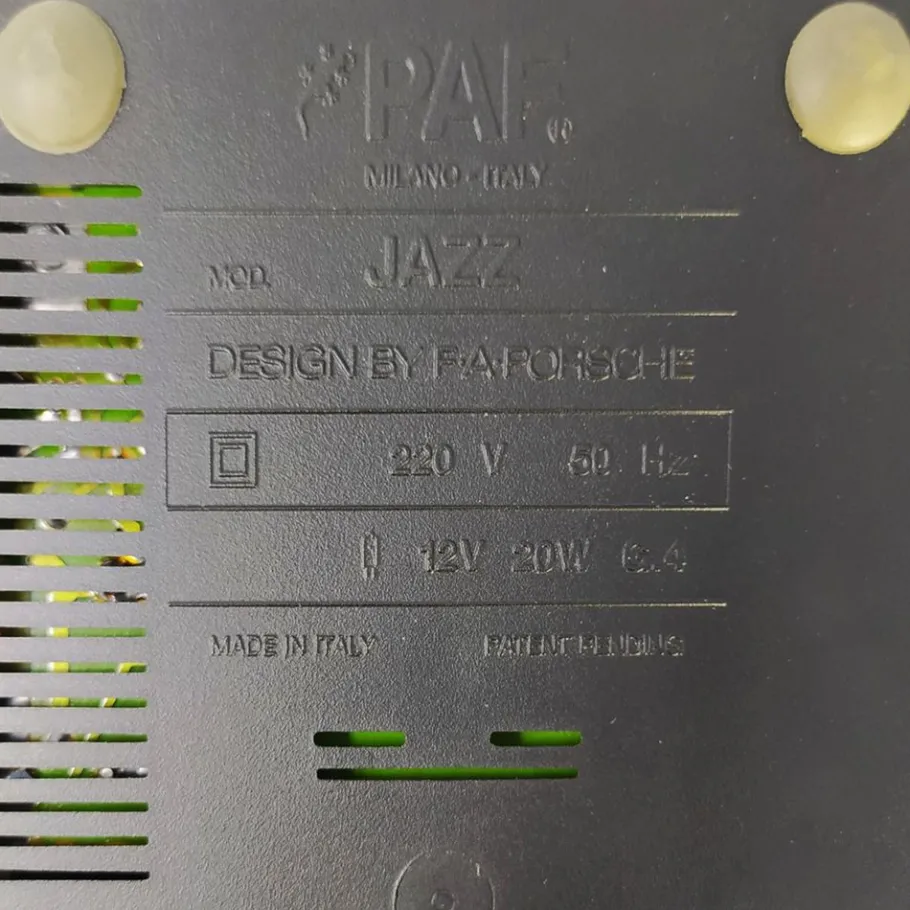 Pamono Jazz Table Lamp by Ferdinand Porsche for PAF Studio, Italy, 1980s