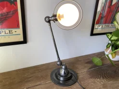 Online Pamono Jieldé Lamp 1 Arm 40cm Industrial Graphite Jean Louis Domecq 1950 by Jean-Louis Domecq for Jieldé