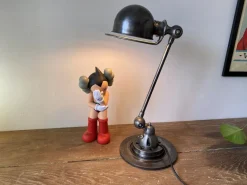 Online Pamono Jieldé Lamp 1 Arm 40cm Industrial Graphite Jean Louis Domecq 1950 by Jean-Louis Domecq for Jieldé