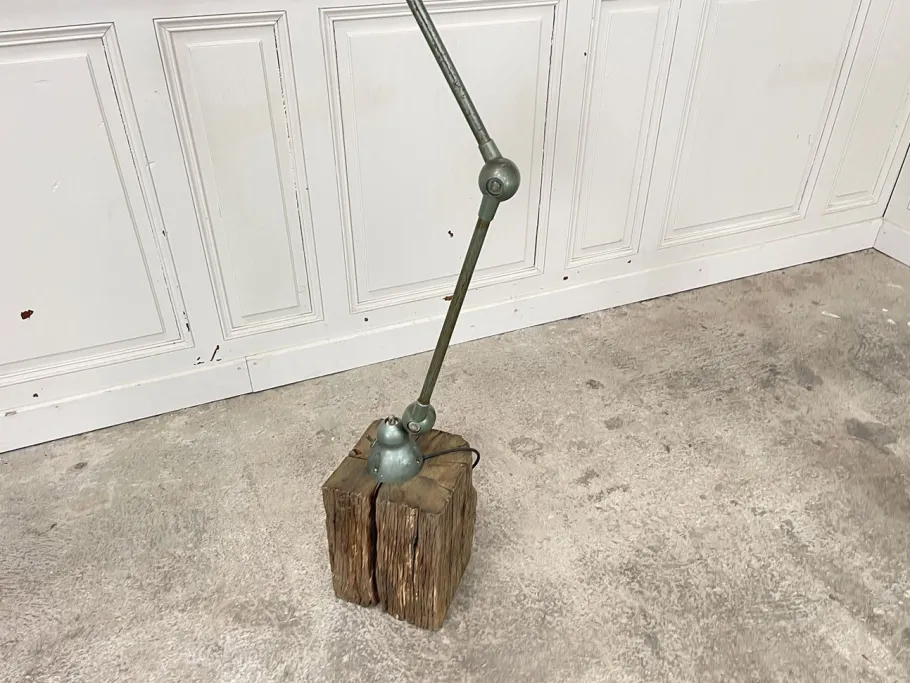 Discount Pamono Jieldé Three-Arm Table Lamp, 1950s