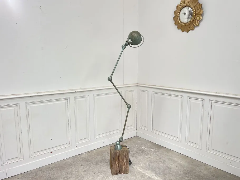 Discount Pamono Jieldé Three-Arm Table Lamp, 1950s