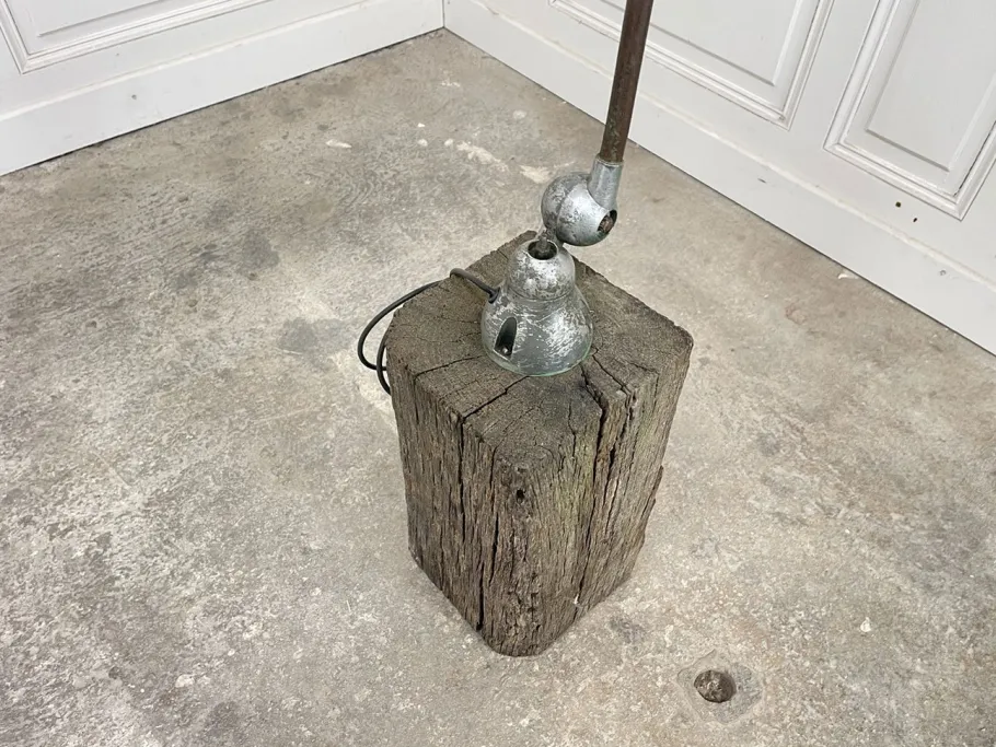 Discount Pamono Jieldé Three-Arm Table Lamp, 1950s