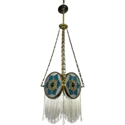 Clearance Pamono Jugendstil Hanging Lamp, 1890s