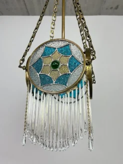 Clearance Pamono Jugendstil Hanging Lamp, 1890s