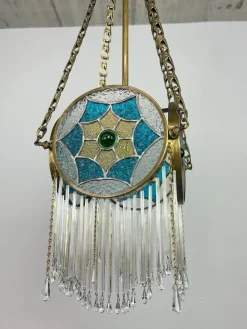 Clearance Pamono Jugendstil Hanging Lamp, 1890s