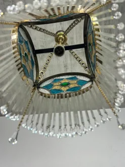 Clearance Pamono Jugendstil Hanging Lamp, 1890s
