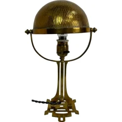 Pamono Jugendstil Mushroom Desk Lamp, 1890s