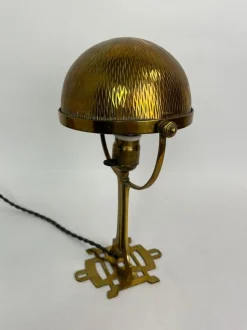 Pamono Jugendstil Mushroom Desk Lamp, 1890s