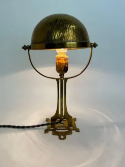 Pamono Jugendstil Mushroom Desk Lamp, 1890s