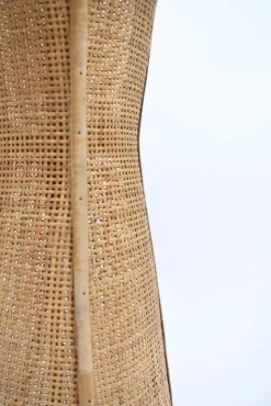 Clearance Pamono Kasaï Rattan Lamp by Barracuda Interiors