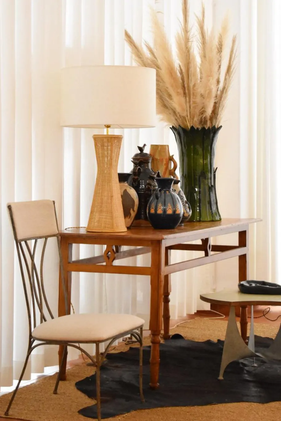 Clearance Pamono Kasaï Rattan Lamp by Barracuda Interiors