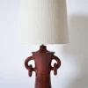 Sale Pamono Kasaï Red Handles Ceramic Lamp by Barracuda Interiors