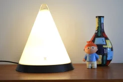 Outlet Pamono Kegel Shaped Table Lamp from Peill & Putzler, 1970s