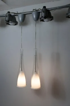 Online Pamono Klockspel Pendant Lamps from Ikea, 1980, Set of 2