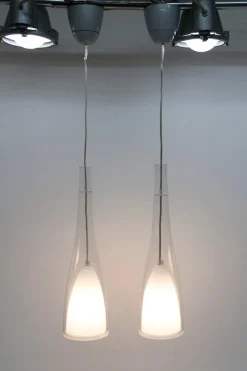 Online Pamono Klockspel Pendant Lamps from Ikea, 1980, Set of 2