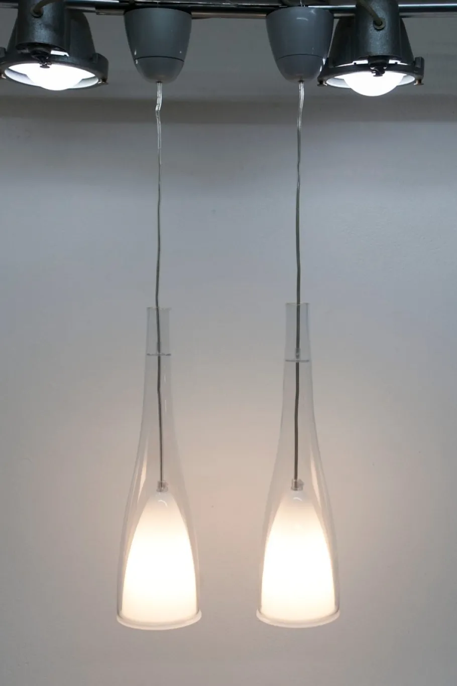 Online Pamono Klockspel Pendant Lamps from Ikea, 1980, Set of 2