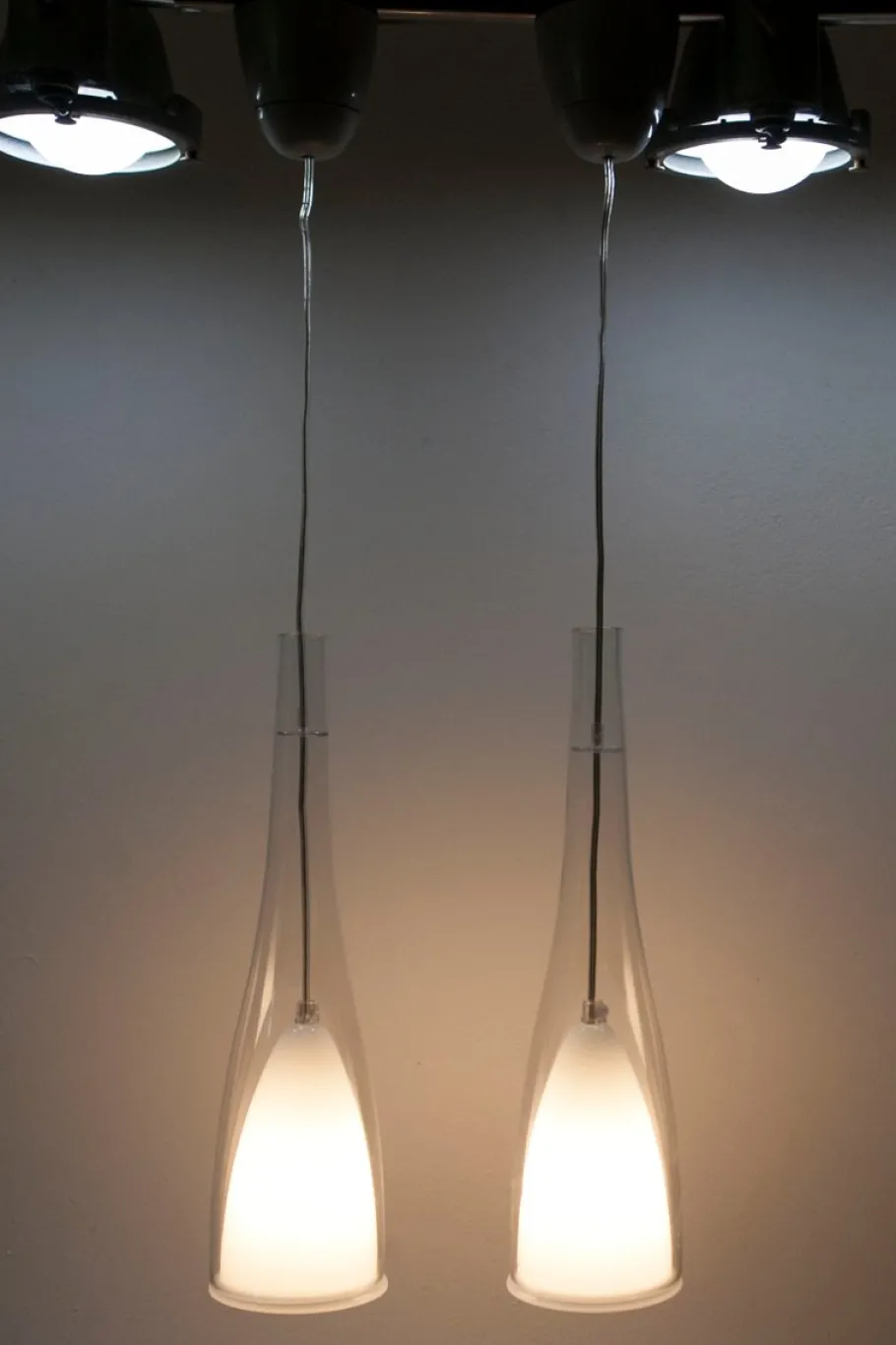 Online Pamono Klockspel Pendant Lamps from Ikea, 1980, Set of 2