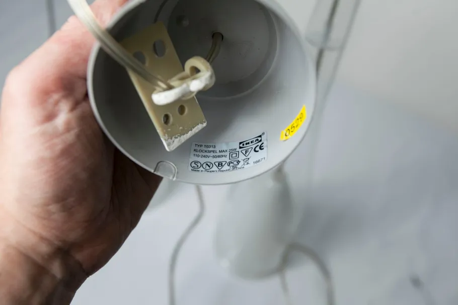 Online Pamono Klockspel Pendant Lamps from Ikea, 1980, Set of 2