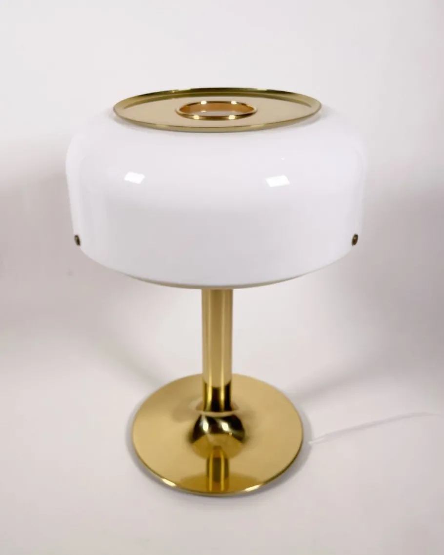 Outlet Pamono Knubbling Brass Table Lamp by Anders Pehrson for Atelje Lyktan, 1970s