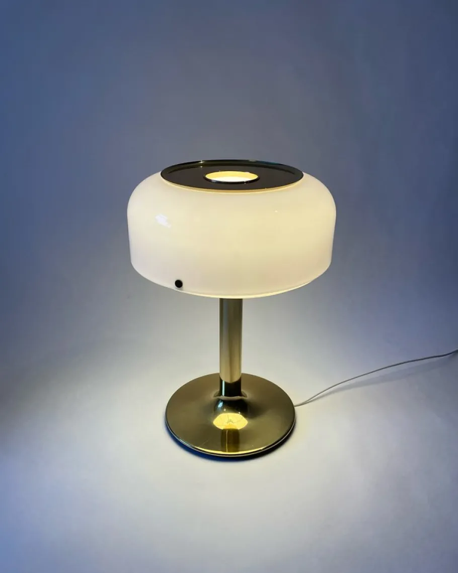 Outlet Pamono Knubbling Brass Table Lamp by Anders Pehrson for Atelje Lyktan, 1970s