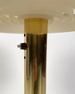 Outlet Pamono Knubbling Brass Table Lamp by Anders Pehrson for Atelje Lyktan, 1970s