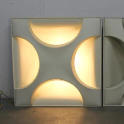 Hot Pamono Kreuzauster Recessed Lamps by Rolf Krüger for Staff, 1960s, Set of 2