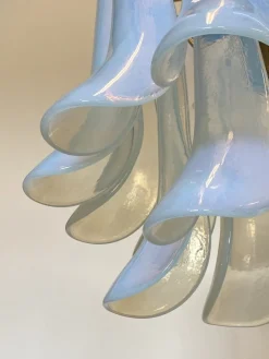 Hot Pamono La Murrina Glass Chandelier, 1980s