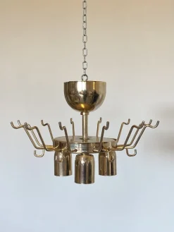 Hot Pamono La Murrina Glass Chandelier, 1980s