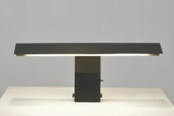 Outlet Pamono Lacquered Brass Desk Lamp, Germany, 1938