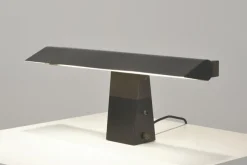 Outlet Pamono Lacquered Brass Desk Lamp, Germany, 1938