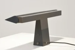 Outlet Pamono Lacquered Brass Desk Lamp, Germany, 1938