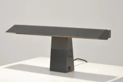 Outlet Pamono Lacquered Brass Desk Lamp, Germany, 1938