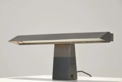 Outlet Pamono Lacquered Brass Desk Lamp, Germany, 1938