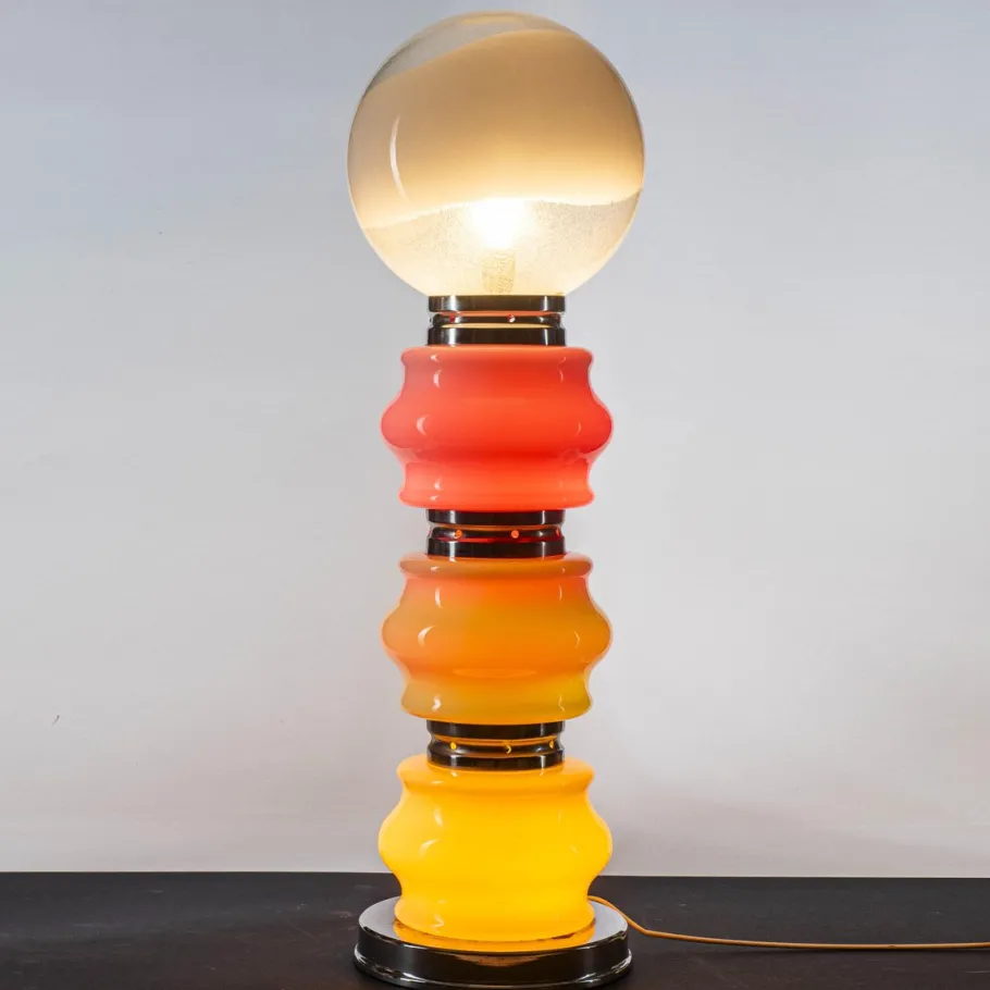 Sale Pamono Lamp by Carlo Nason for Mazzega, 1960s