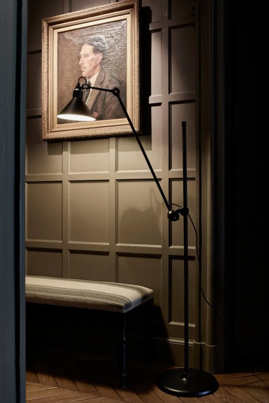 Best Pamono Lampe Gras N° 215 Floor Lamp by Bernard-Albin Gras