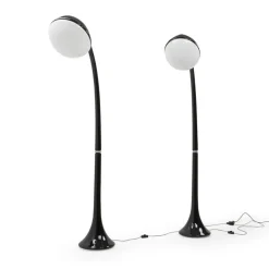Hot Pamono Lampione Floor Lamps by Fabio Lenci for Iguzzini, 1960s, Set of 2