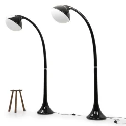 Hot Pamono Lampione Floor Lamps by Fabio Lenci for Iguzzini, 1960s, Set of 2