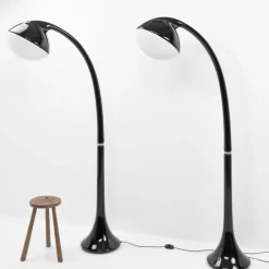Hot Pamono Lampione Floor Lamps by Fabio Lenci for Iguzzini, 1960s, Set of 2