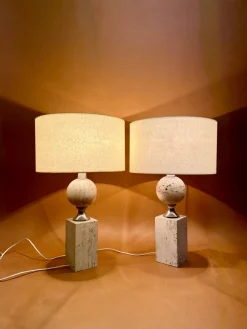 Online Pamono Lamps by Philippe Barbier, 1970s, Set of 2