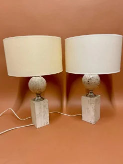 Online Pamono Lamps by Philippe Barbier, 1970s, Set of 2