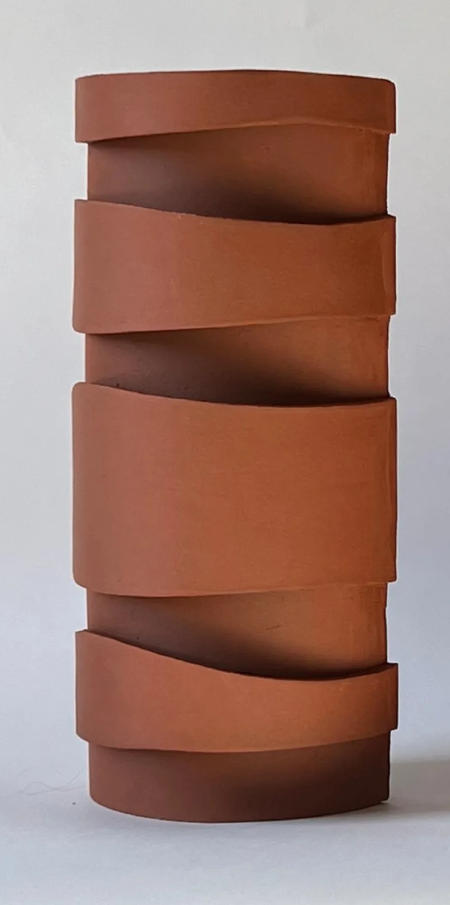 New Pamono Landscape Terracotta Ceramic Sconce by Katia Langeard